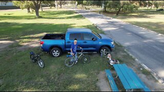 Riding my eBike in the Park and Being Chased by my Drone