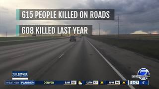 More people have died on Colorado roads this year than in 2016