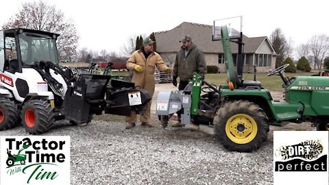 Does Dirt Perfect Approve? Grinding with the Deere 855 & Bobcat L28!