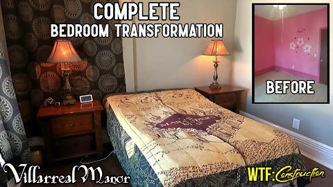 From Princess room to Guest bedroom! Total bedroom makeover!