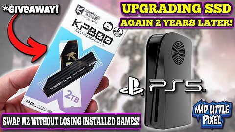 2 Years Later I Have To Upgrade My PS5 Storage Again! But Without Losing Installed Games!