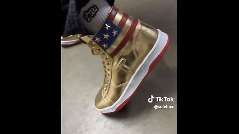 BUYING FIRST EVER TRUMP SHOES👑💸👟🧦💫