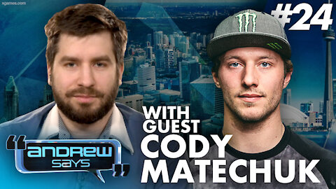 “Fighting for freedom... I won't back down”: X Games gold medalist Cody Matechuk | Andrew Says #23