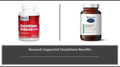 Glutathione Benefits