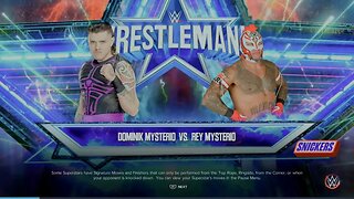 WWE WrestleMania 39 Dominik Mysterio vs Rey Mysterio