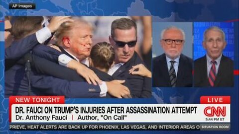 ‘Superficial Wound’: Dr. Fauci Dismisses Concerns Over Trump’s Health Since Assassination Attempt