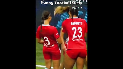 Funny Girls Of Football Pt.1 #shorts