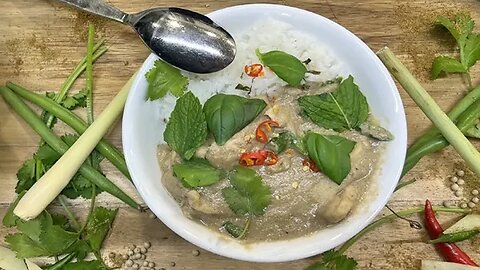 Super Bros Cooking Thai Coconut Dream Chicken Curry With Homemade Green Curry Paste