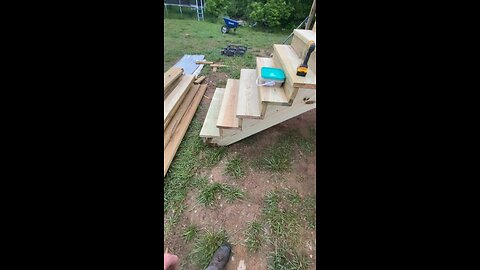 Half The Stairs Are Done!