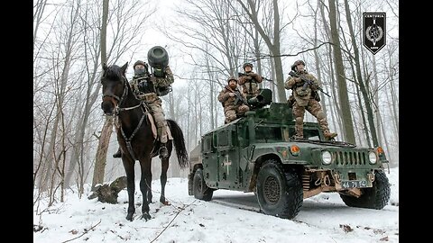 Ukrainian cavalry: Azov-Nazi assault unit on horses