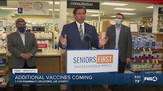 Additional vaccine sites coming to Florida