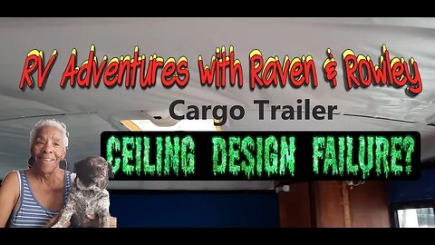 6x12 Cargo Trailer Windows and Ceiling Design Failure? - AR&R 50