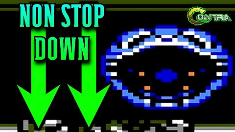 Contra gameplay Non stop Down challenge #2