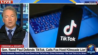 Sen. Rand Paul Defends TikTok, Calls Fox Host Brian Kilmeade a Liar