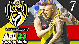 CAN WE FINISH TOP OF THE LEAGUE?!?! AFL 23 Richmond Tigers: Management Career Gameplay #7