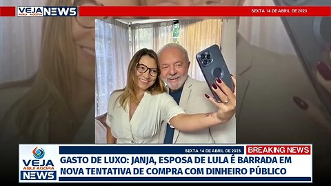 GASTO DE LUXO: JANJA, ESPOSA DE LULA É BARRADA EM NOVA TENTATIVA DE COMPRA COM DINHEIRO PÚBLICO