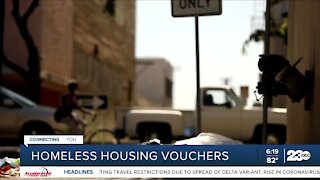 Homeless housing vouchers