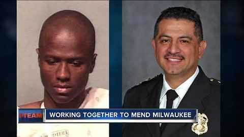 Milwaukee Police Chief Alfonso Morales and the man he shot 20 years ago hope to fix Milwaukee