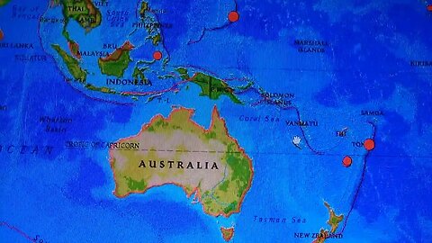 6.4 Earthquake Macquarie Island, Tsunami Station In Event Mode Arabian Sea And More. 10/11/2023
