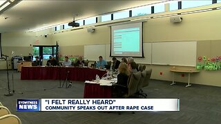 Community speaks out after rape case