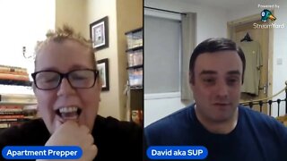 Live Stream - Apartment Prepper & Scottish Urban Prepper