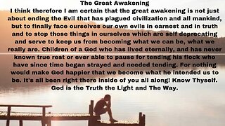 The Great Awakening #1