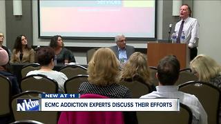 ECMC addiction experts discuss their efforts