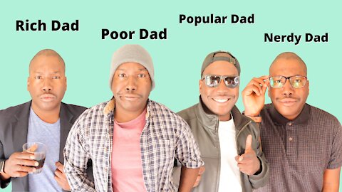 Kids Videos: Rich Dad. Poor Dad. Popular Dad. Nerdy Dad. (Spy Challenge)