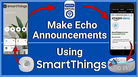 Use SmartThings to Make Echo Announcements - Simulated Alexa Switch
