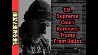 Colorado Removes Trump From Ballot