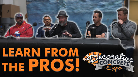 Marketing Advice From The Pros! | 2022 Decorative Concrete Expo