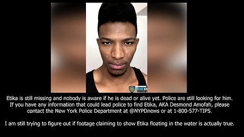 Etika's Personal Belongings Found By NYPD On Manhattan Bridge After Disappearing