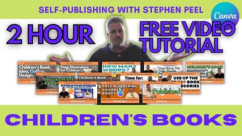 Children's Book Tutorial. Free 2-hour video with everything you need to get publishing.