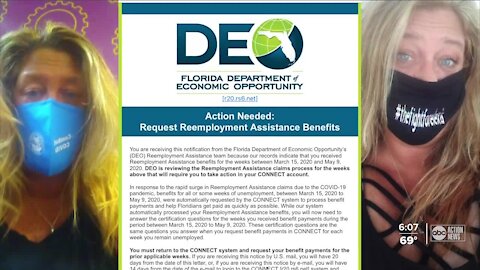Floridians must certify unemployment benefits or risk losing them after DEO violated federal law