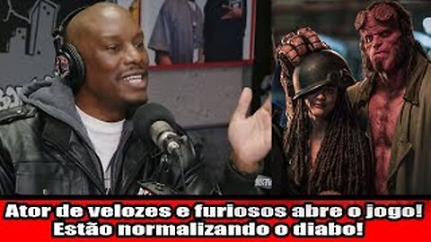 Ator de velozes e furiosos abre o jogo! Estão tentando normaliza o diabo!