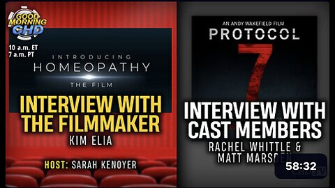 Introducing Homeopathy: Interview with the Filmmaker + Protocol 7: Interview with Cast Members