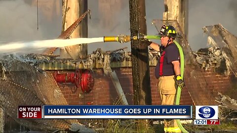 Neighbor: Hamilton warehouse fire was 'like a nightmare'