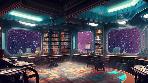 Lofi Jams for Relaxation and Studying in Space