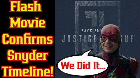 Flash Movie PROVES Snyderverse Timeline Restored!