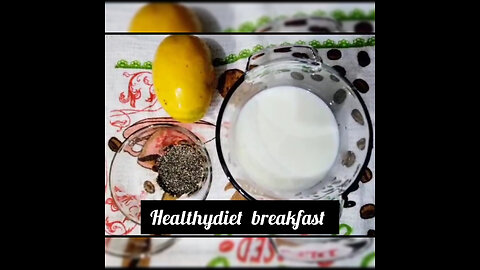 Healthy and Quick Breakfast | Chia seeds breakfast |