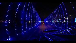 Coney Island Christmas Lights - Timelapse - Dec '22