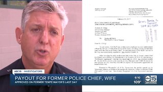 Payout for former Tempe police chief, wife