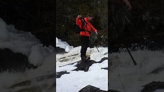 Photographing Waterfalls At Upper Cordova Falls #shorts #shortsvideo #shortvideo #waterfall