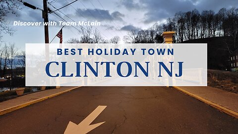 Clinton NJ Hunterdon County New Jersey