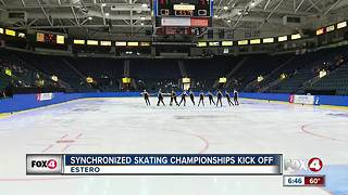 Synchronized skating competition comes to Estero