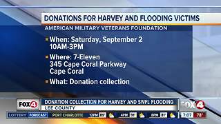 Donations for Harvey and Southwest Florida flooding victims