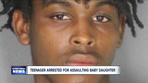 Teen father accused of assaulting baby daughter