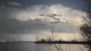 Early season thunderstorms tear through southern Ontario