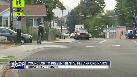 Boise city councilors to present rental fee app ordinance