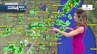 Chance for showers Thursday evening